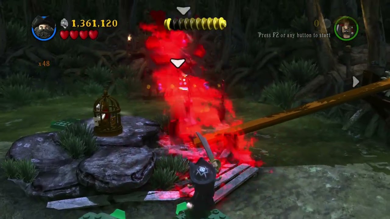 A Touch Of Destiny Free Play - LEGO Pirates of the Caribbean Walkthrough part 11