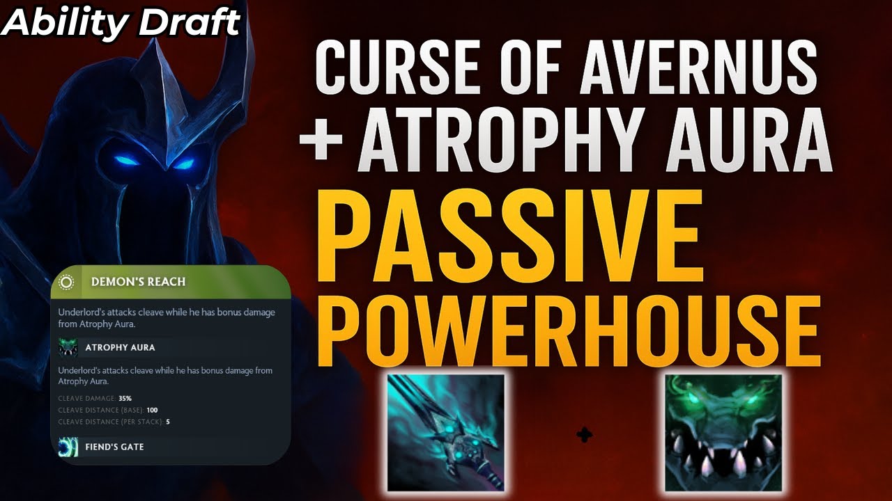 Curse of Avernus + Atrophy Aura = Passive Powerhouse | Ability Draft