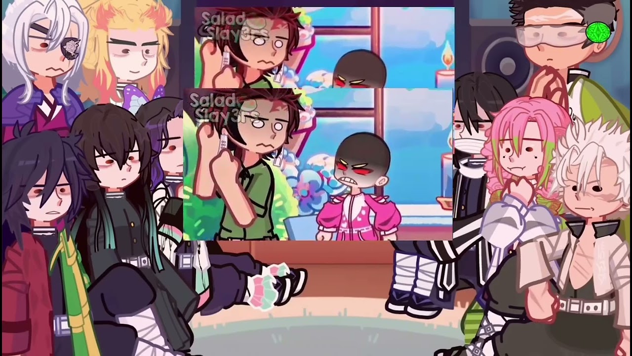 Hashiras react to if Muzan was the hated child turned hybrid princess voice over