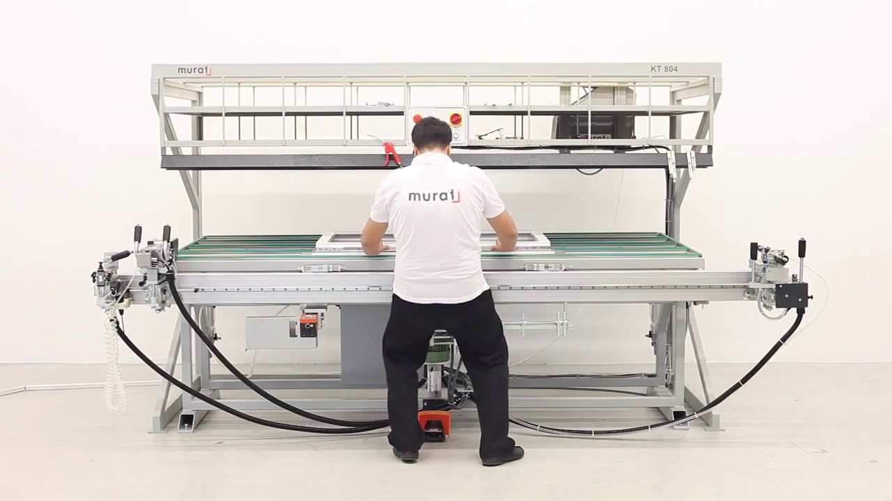 KT 804 Haffner Sash Assembly Machine (Murat European branding)