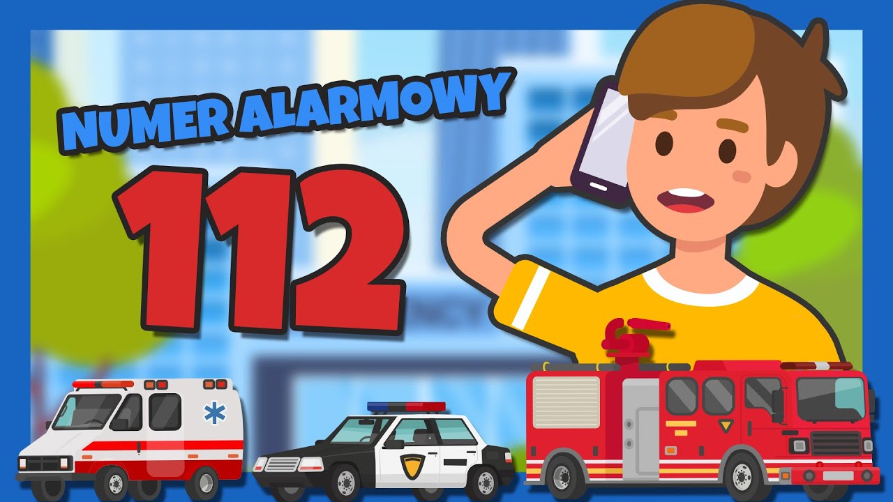 112 Numer alarmowy - Piosenka dla dzieci o strażakach, policjantach i karetce pogotowia - Przednutki