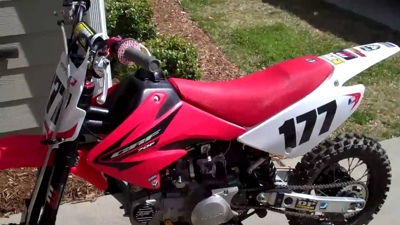 Honda CRF 70 Full Mod @ Idle