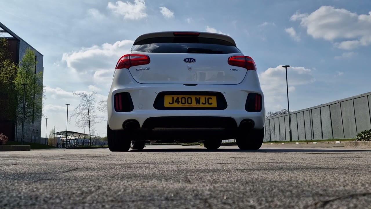 2017 Ceed GT - Stock exhaust