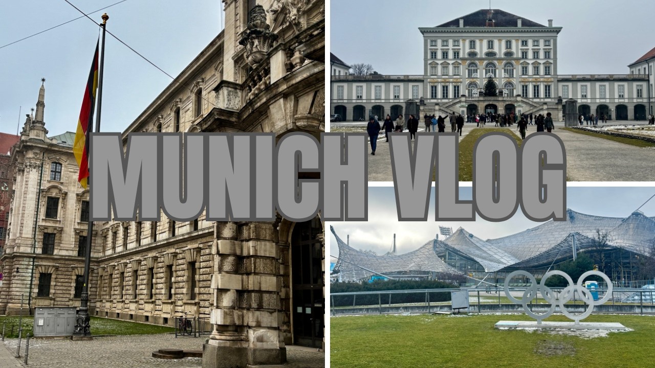 MUNICH VLOG 🇩🇪❄️🥨