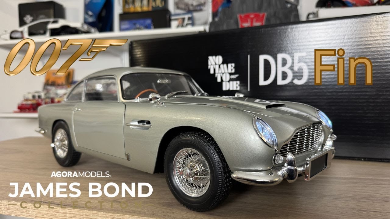 “Le Dernier Tour : L’Assemblage Final de la DB5 NO TIME TO DIE JAMES BOND par Agora Models” PACK 12