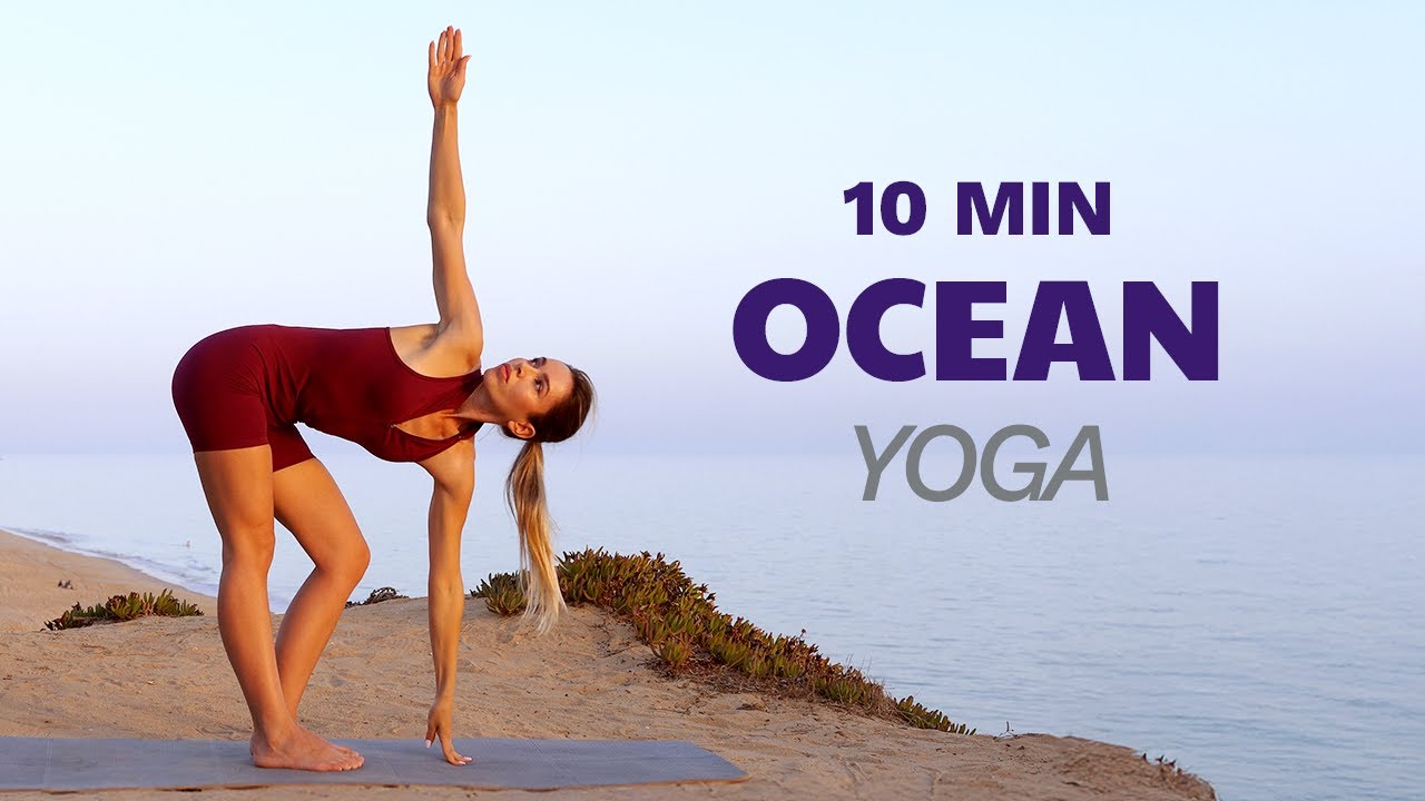 10-Min Sunset Yoga: Stretch for Stress Relief & Self-Love