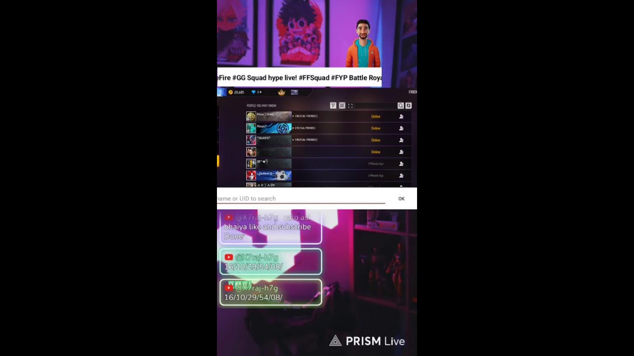 Live streaming of Itz Fiuxy 6T9x