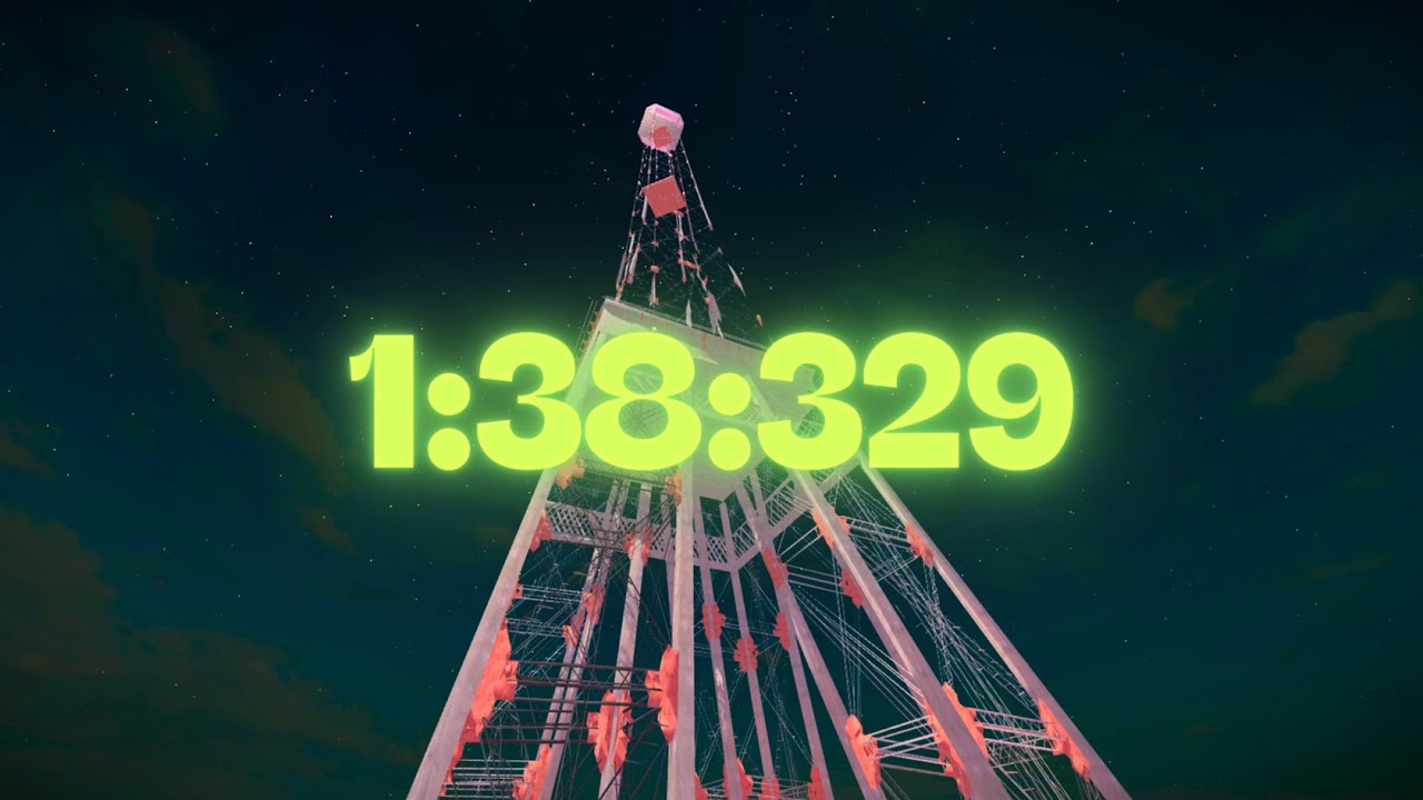 Eiffel Tower HARD Speedrun 1:38:329 WR || Climb