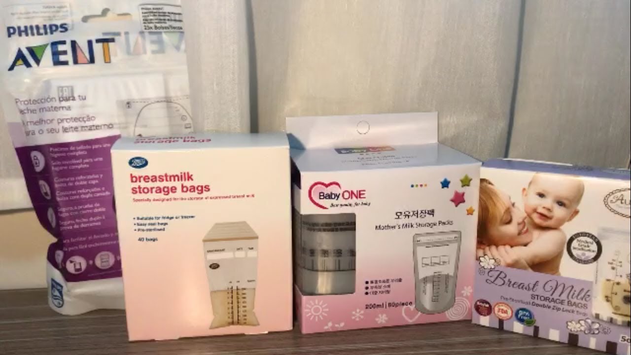Which breastmilk storage bag wins? Avent, boots, baby one and autumnz!