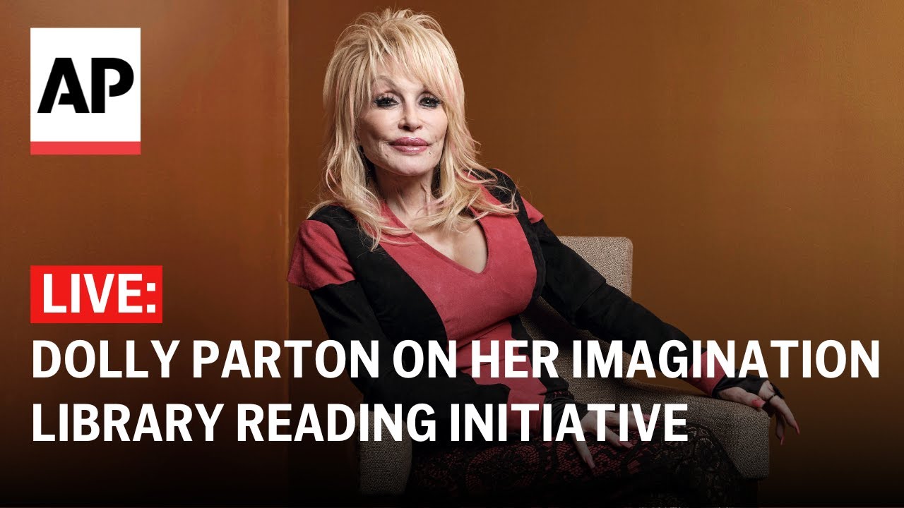 LIVE: Dolly Parton speaks about her Imagination Library reading initiative in Kentucky