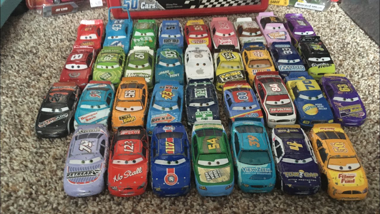 All Piston Cup Racers Stockcars Disney Pixar Cars (Cars 1)