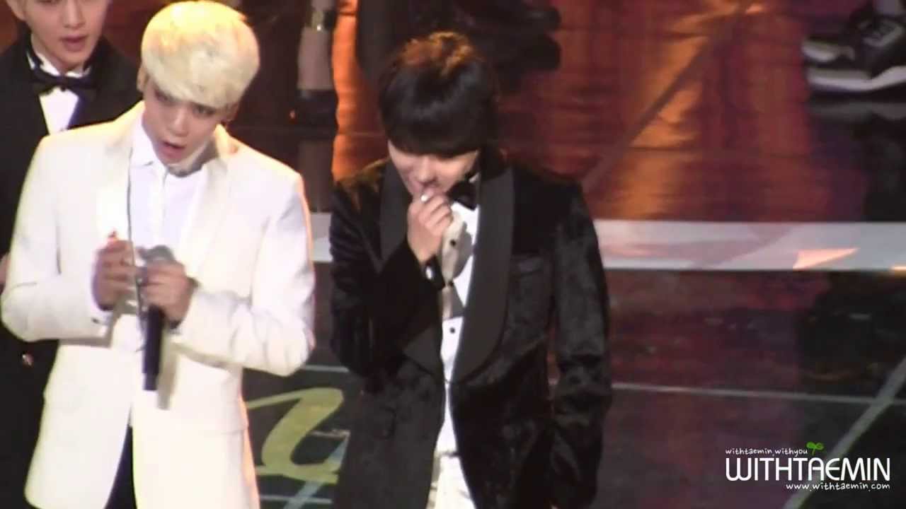 【WithTaemin随行】140116 金唱片 开场 泰民