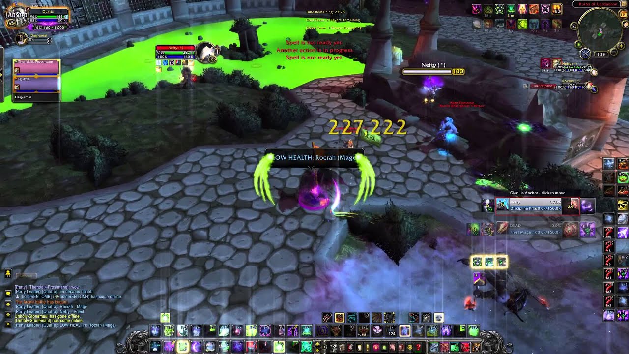 Quatia |  WoD 6.2 Demonology Warlock INSANE BURST 227k CRIT IN ARENA