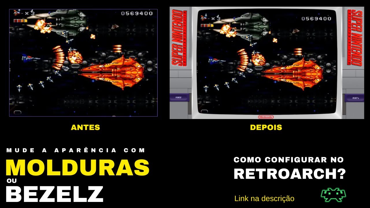 Aprenda a usar OVERLAYS no Retroarch