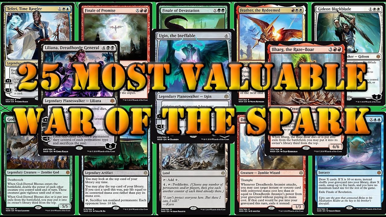 War of the Spark Price Guide