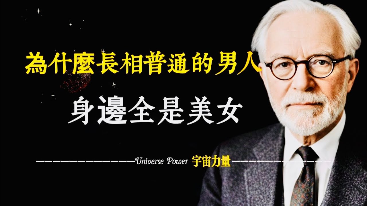 宇宙力量｜為什麼長相普通的男人身邊全是美女