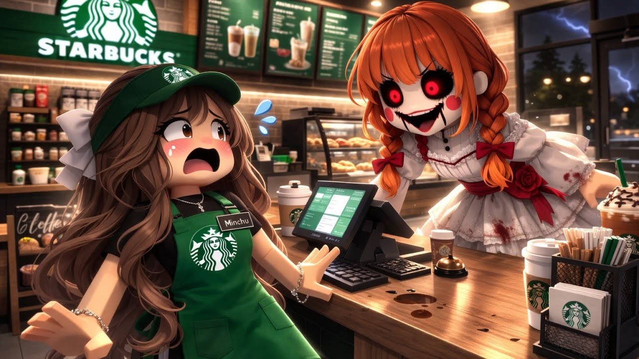 ANNABELLE VIENE A MI STARBUCKS |Minchu