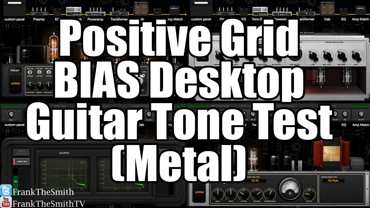 Positive Grid - BIAS Desktop - Guitar Tone Test (Metal)