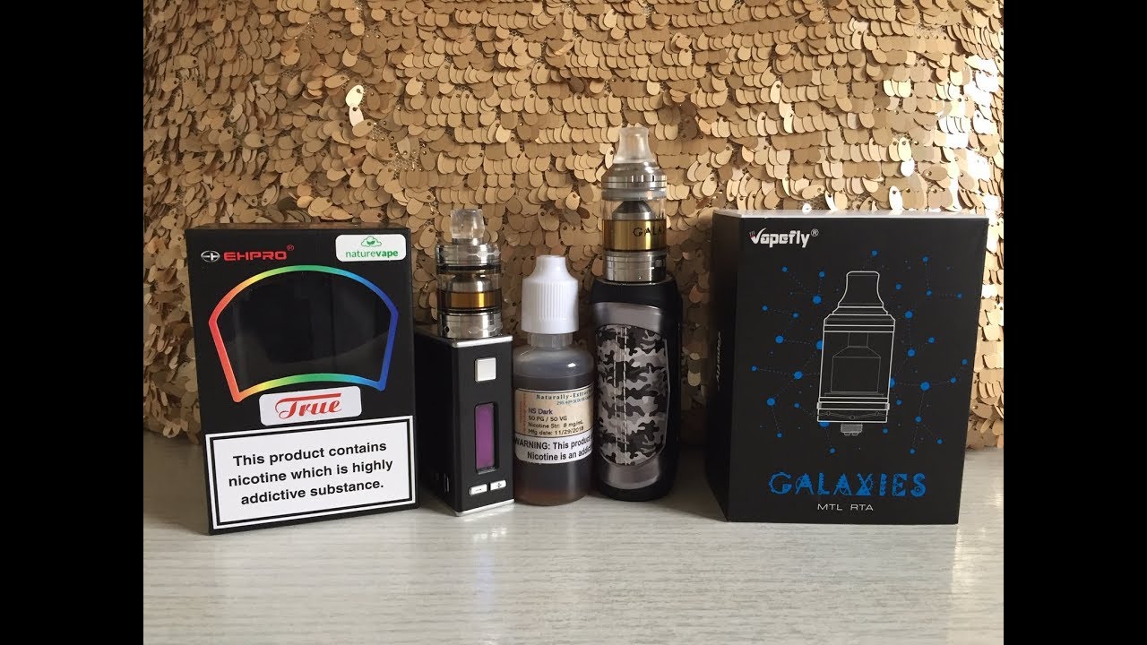 Сравнение баков VapeFly Galaxies MTL RTA и EHPro True MTL RTA.