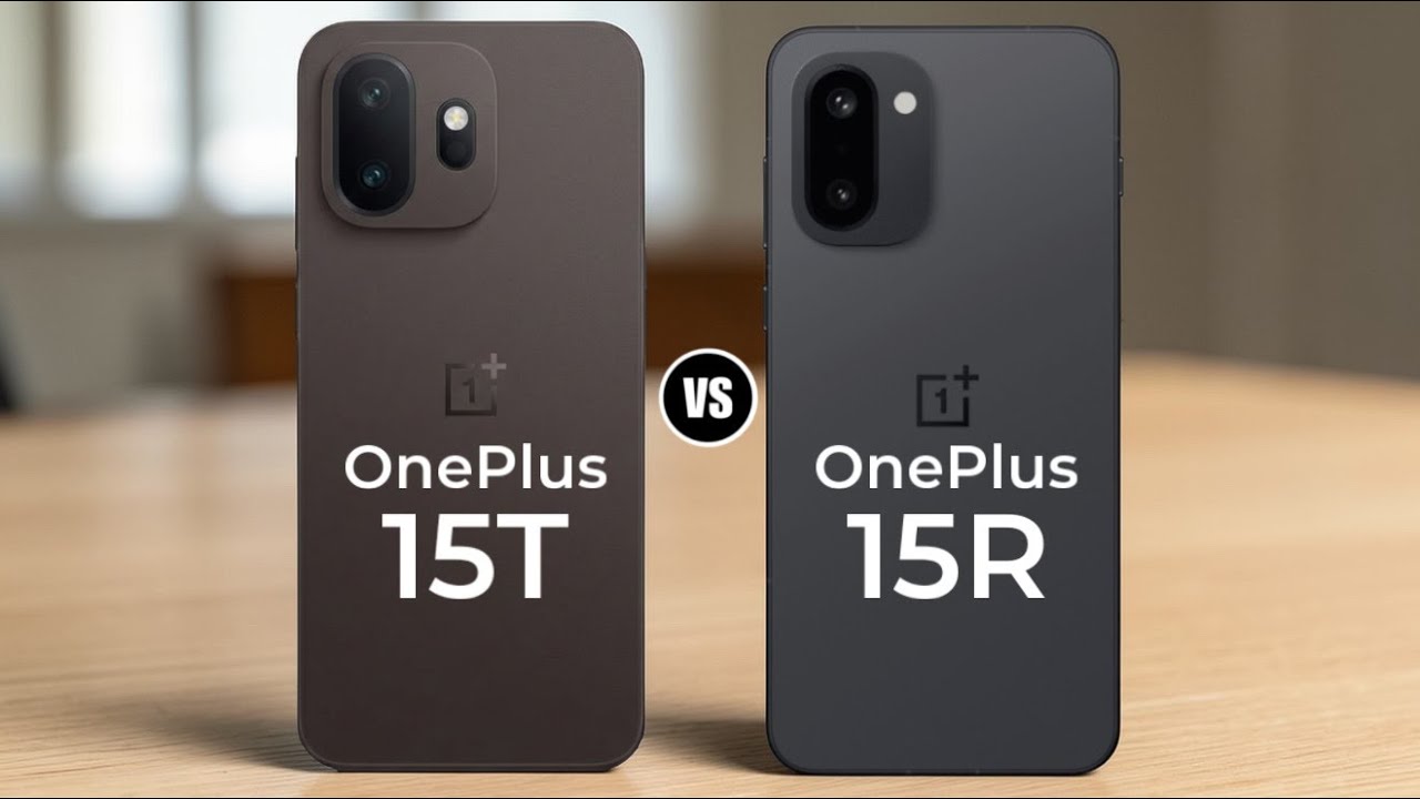 OnePlus 15T vs OnePlus 15R