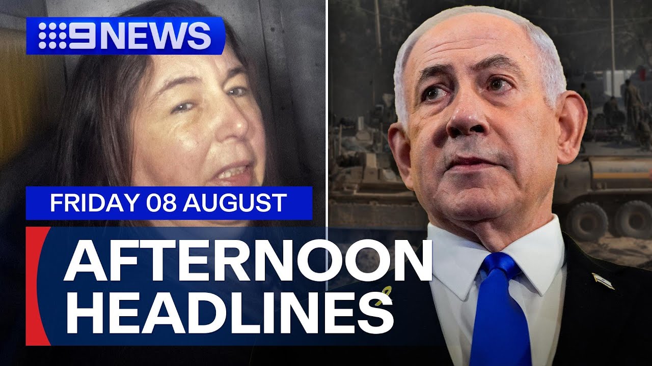 Muschroom evidence released; Israel's Gaza city plans revealed | 9 News Australia