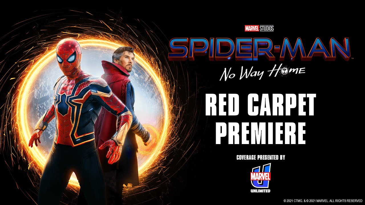 Spider-Man: No Way Home | Red Carpet PREMIERE!