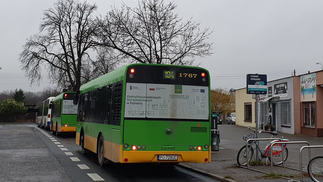 MPK Poznań - linia 194 | Solaris Urbino 8,6 III #1767