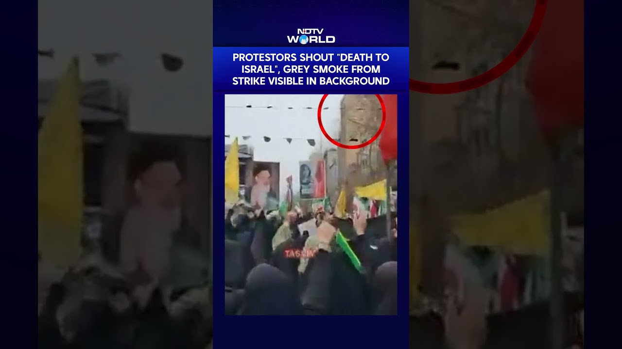Protestors Shout 