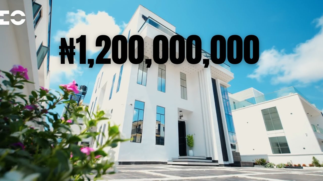 Inside This ₦1.2B Smart Mansion in Lekki | Lagos Luxury Real Estate Tour