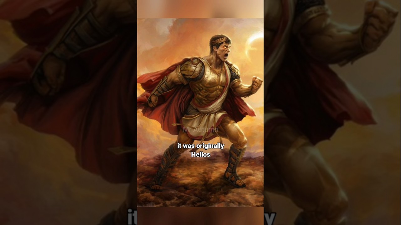 В чём разница между богами солнца Гелиосом и Аполлоном? #шорты #godofwar #kratos
