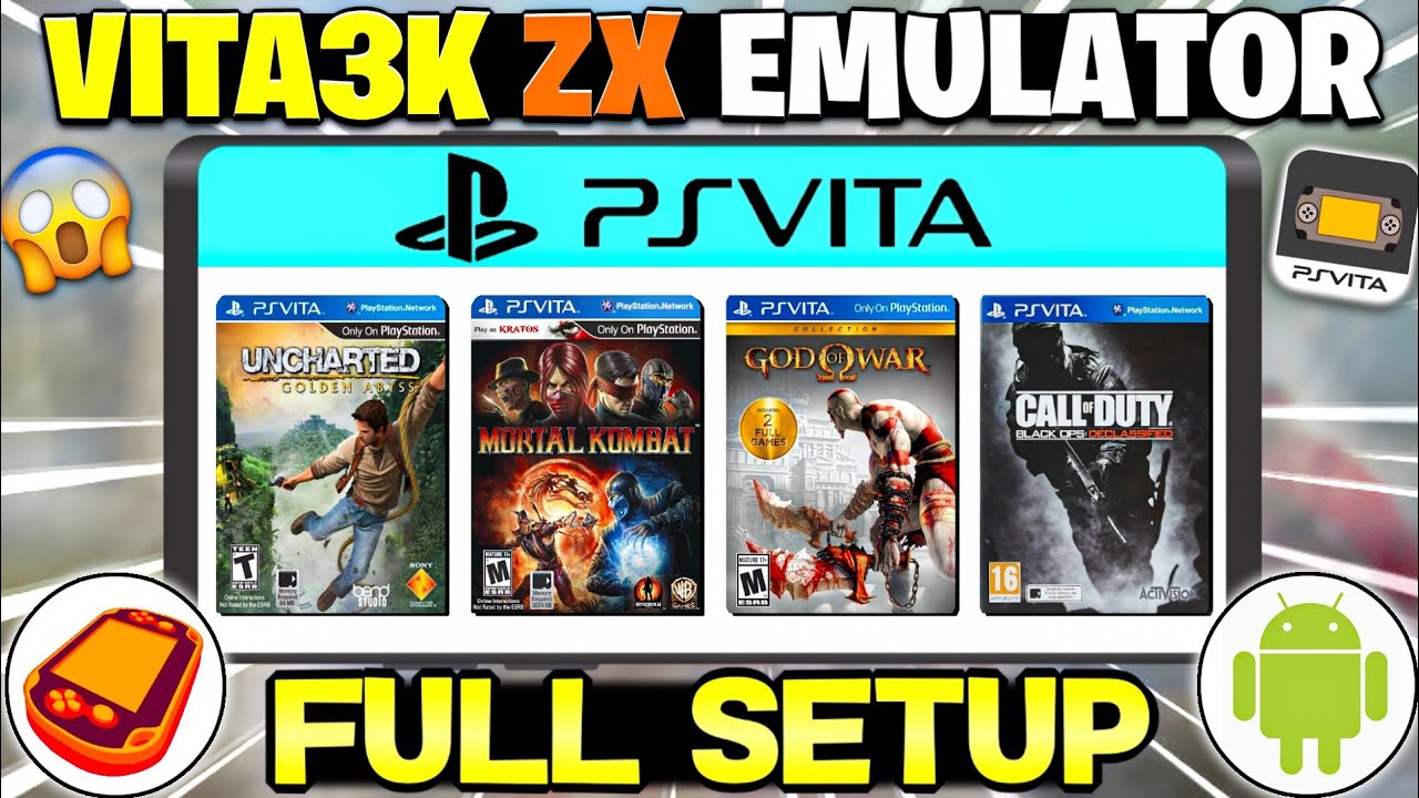 🔥 New PS Vita Emulator For Android : Vita3k ZX Complete Setup Guide | Play Ps Vita Games On Android
