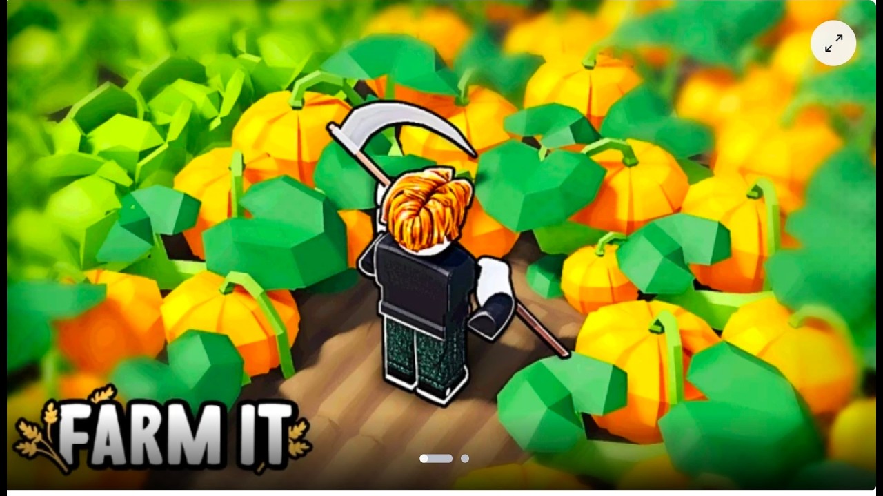 Стала фермершою у Farm It Roblox