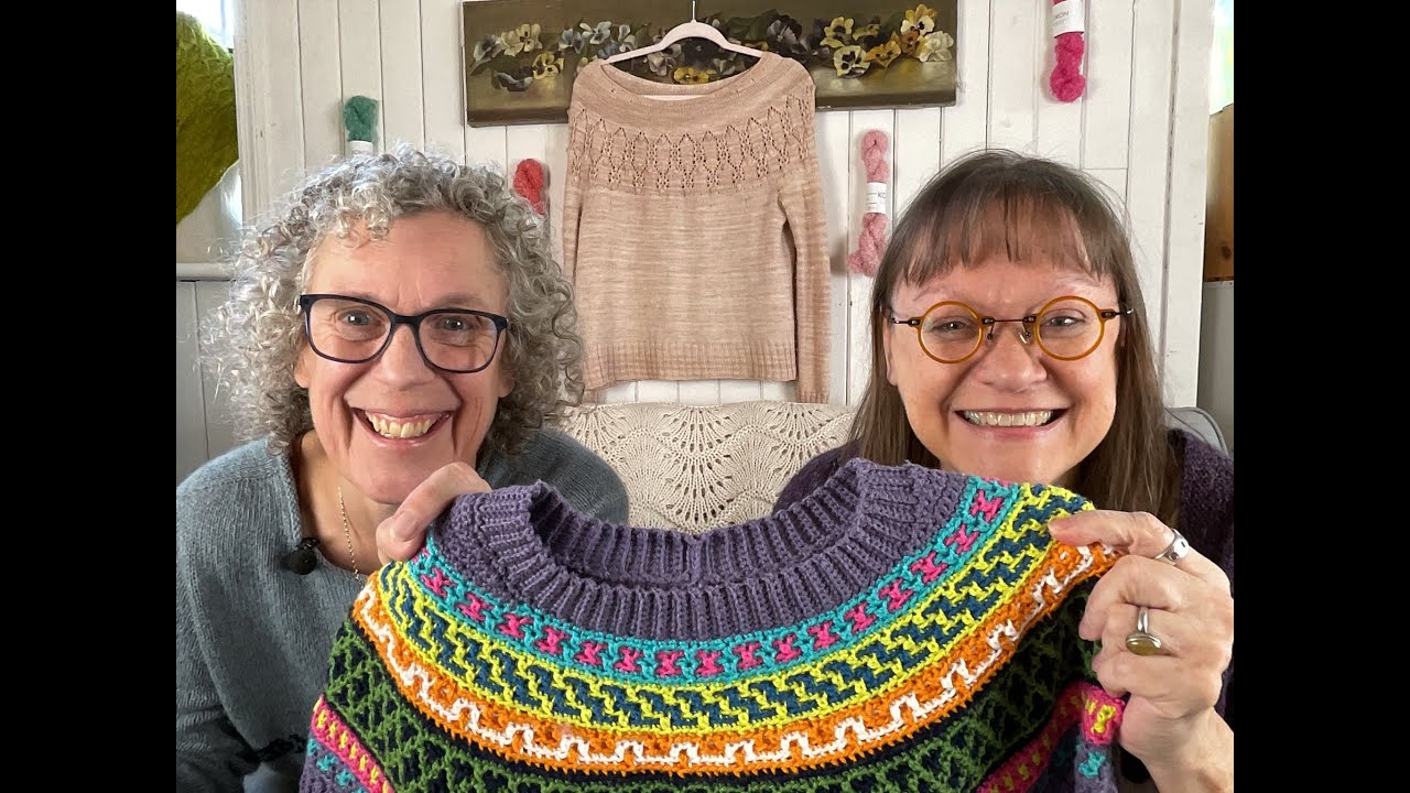 Birds of a Feather Knit Together episode 19: Mosaic Knitting