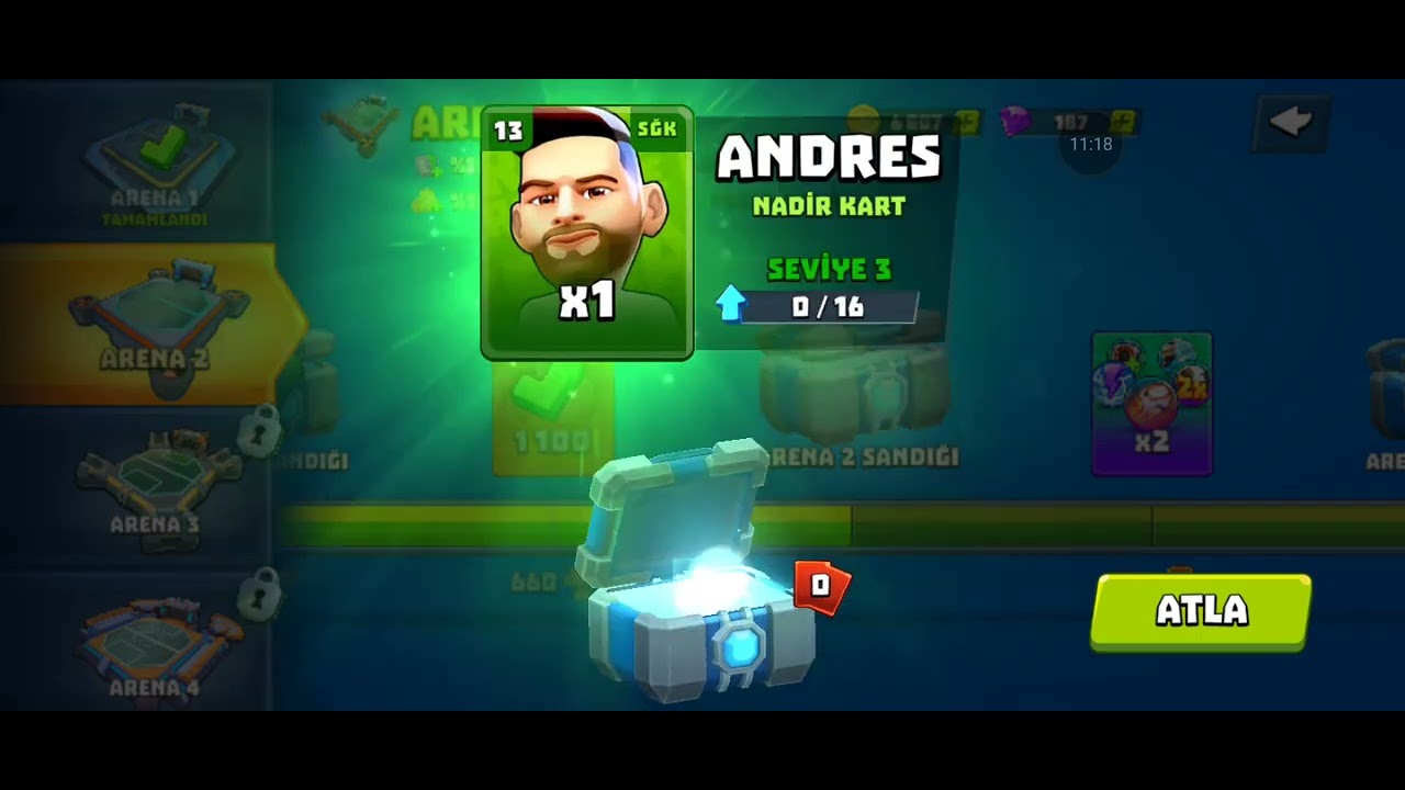 Goal battle oynadım 