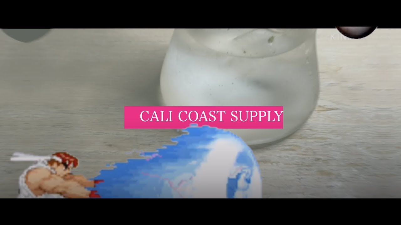 12 Inch Bong! Cali Coast Supply Street Fighter