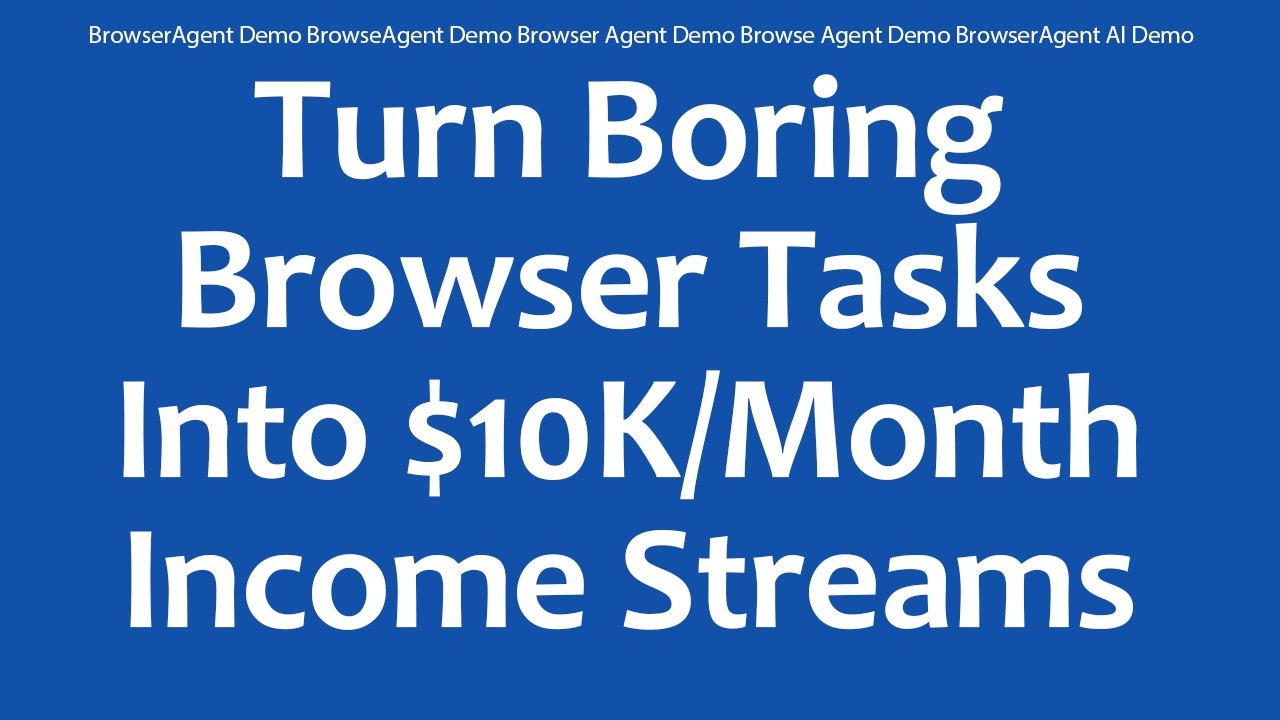 BrowserAgent Demo BrowseAgent Demo Browser Agent Demo Browse Agent Demo BrowserAgent AI Demo