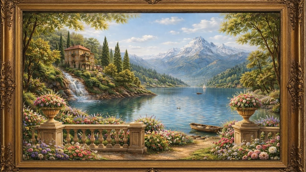 Old Victorian Painting Style 📺 | Elegant TV Screensaver in 4K  Wall Art TV Background