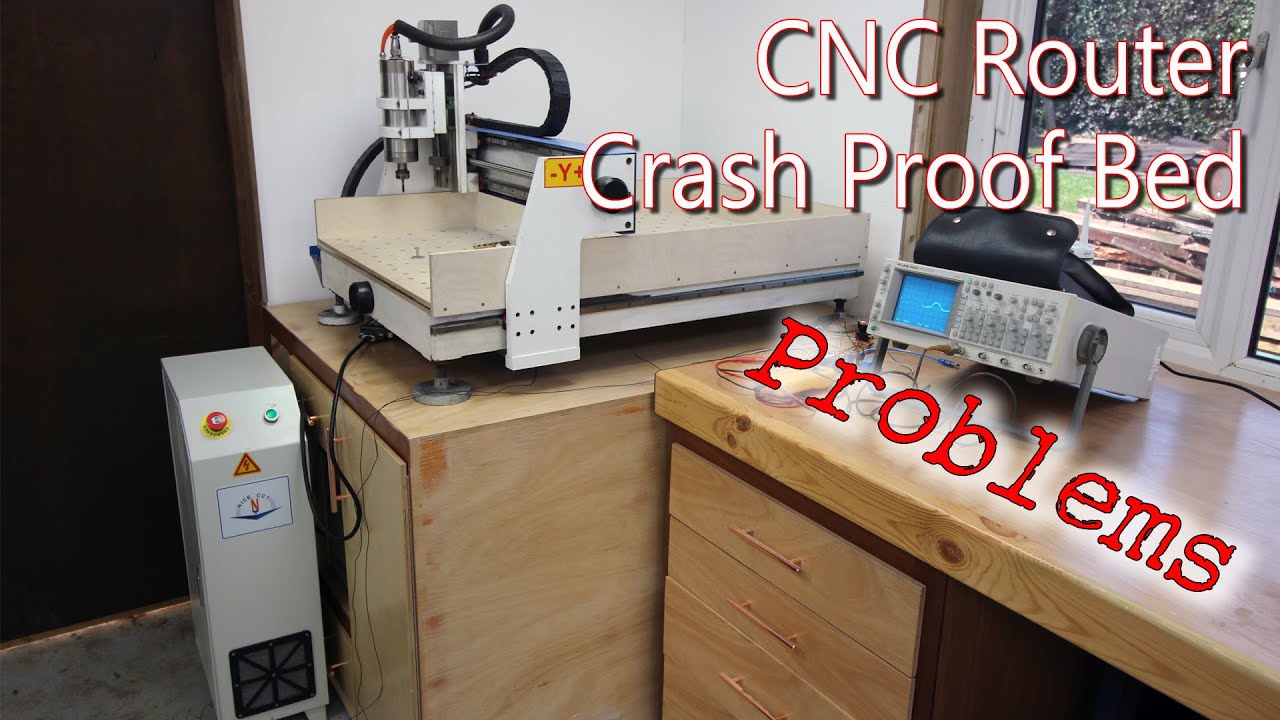 Help needed for my crash proof cnc router