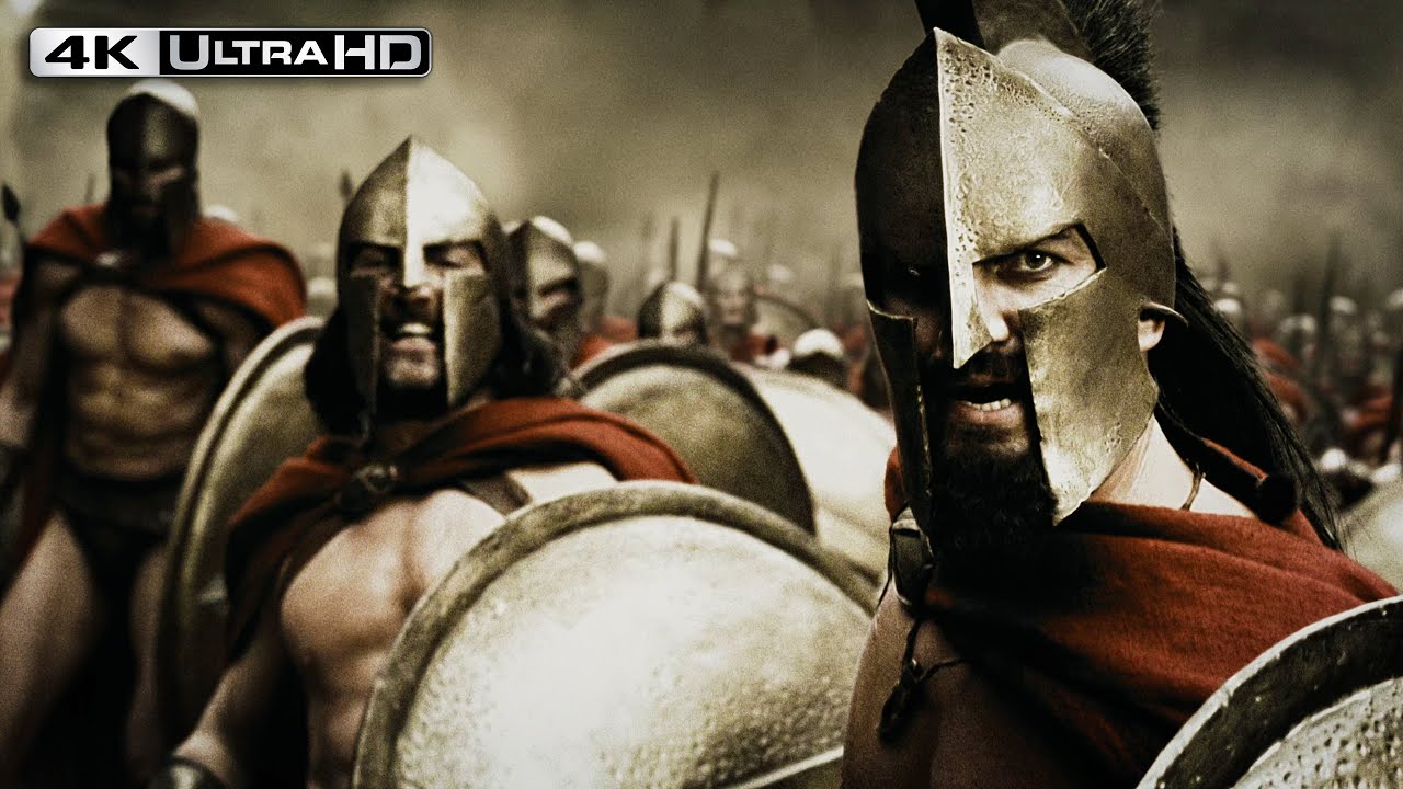 300 4K HDR | Hot Gates Battle Scene