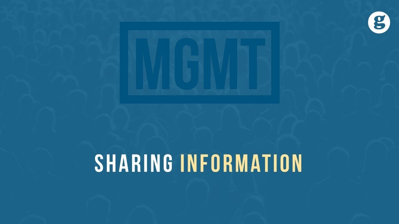 Sharing Information
