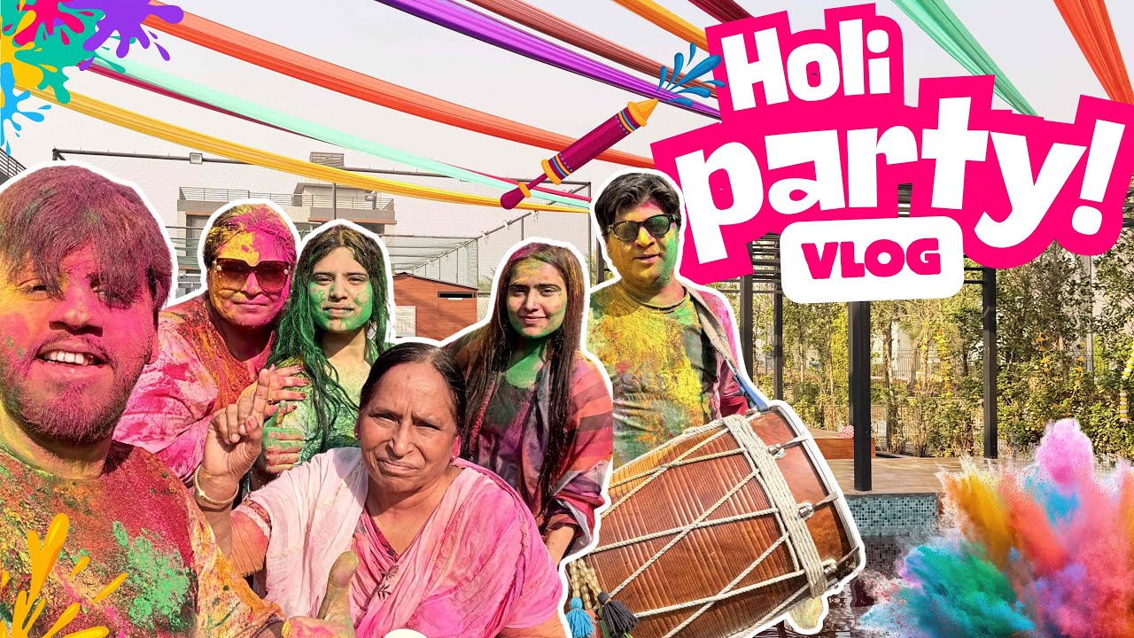 Holi Party Vlog! 💛🫟 At Evaara by the Ganges | SpritualThrive