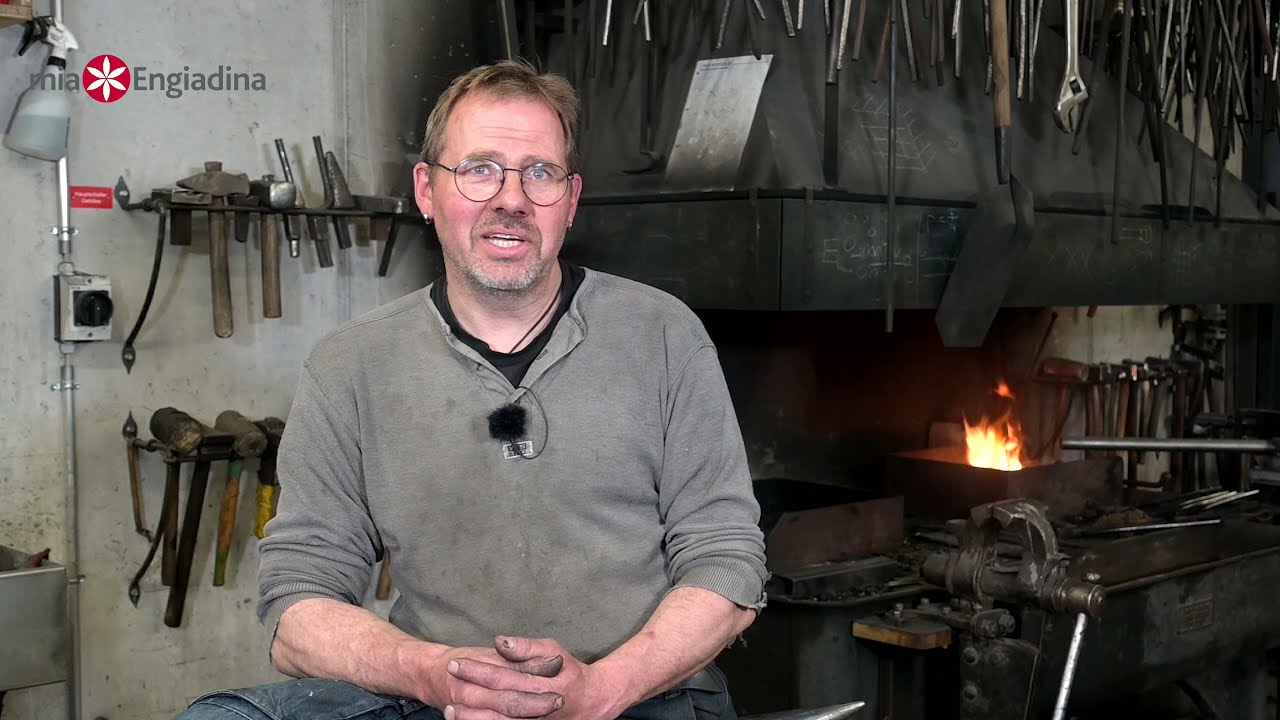 miaEngiadina-Glasfaseranschluss für die Schmiede in Guarda