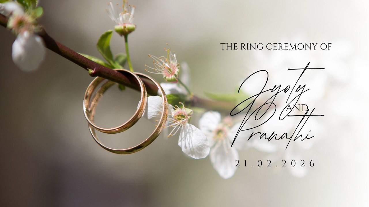 Engagement Ceremony Of  Jyoty Bhushan AND Tholeti Pranathi