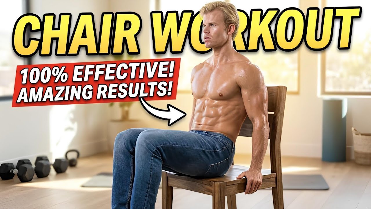 Full Body Chair Workout | Burn Fat & Build Strength Sitting Down!