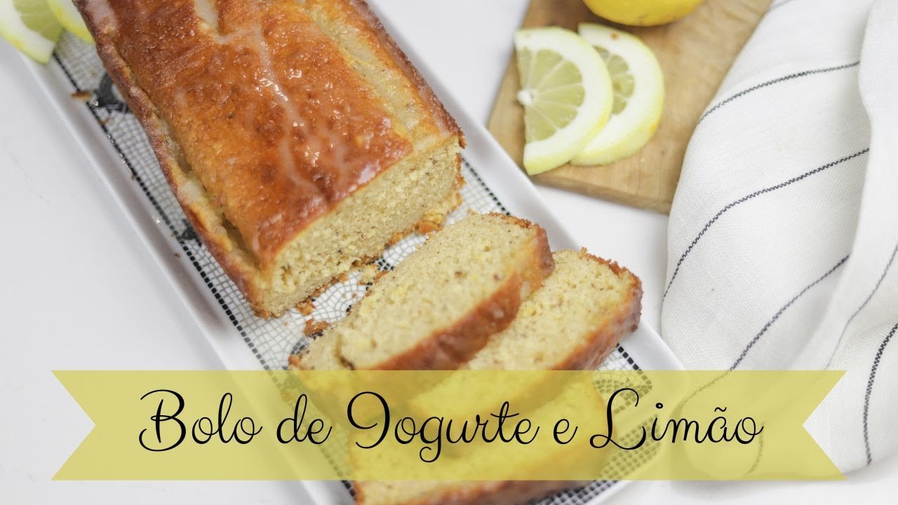 Bolo de Iogurte e Limão