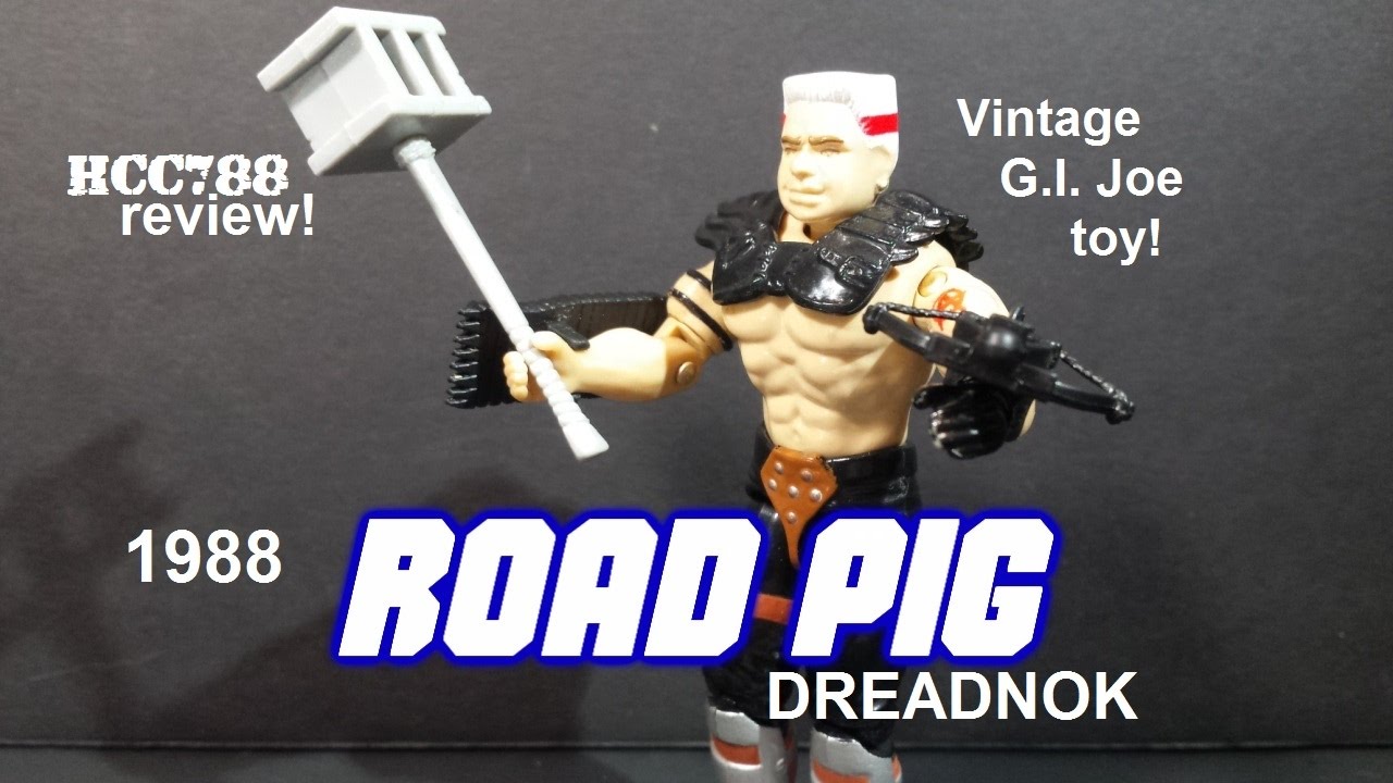 HCC788 - 1988 ROAD PIG - Dreadnok - Винтажная игрушка G.I. Joe! S03E42