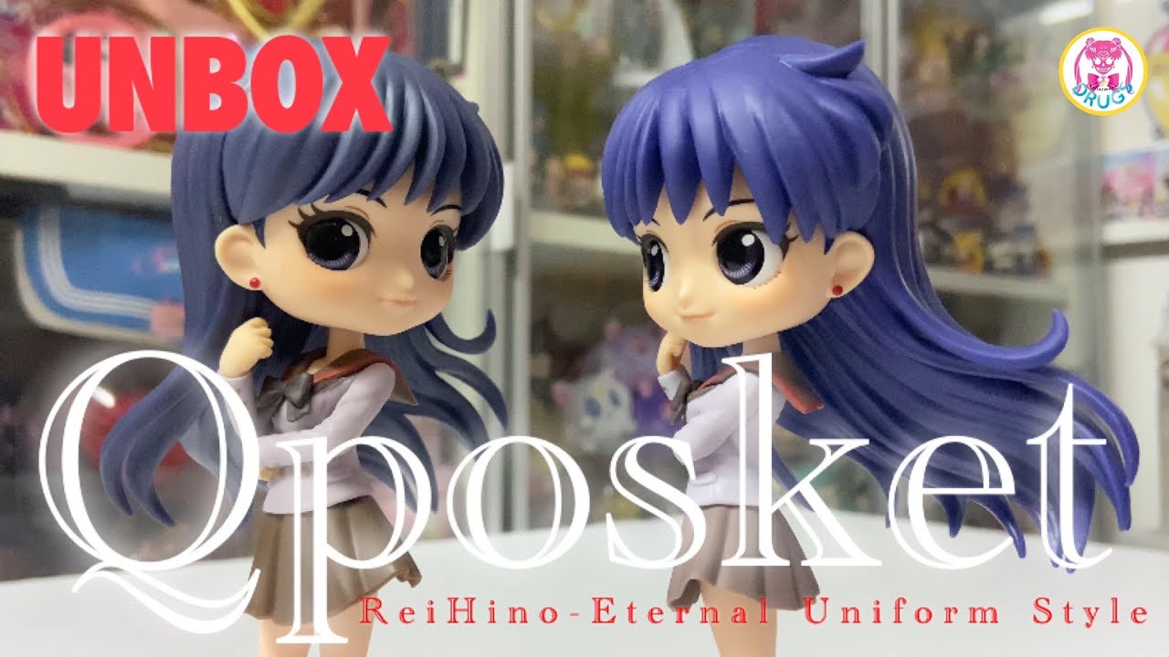 💀UNBOX! Qposket 火野麗 Rei Hino - Sailormoon Eternal - Uniform Style 美少女戦士 セーラームー 2021 Sailor Mars