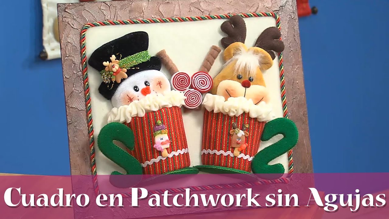 Aprenda y Venda - Cuadro en Patchwork sin Agujas
