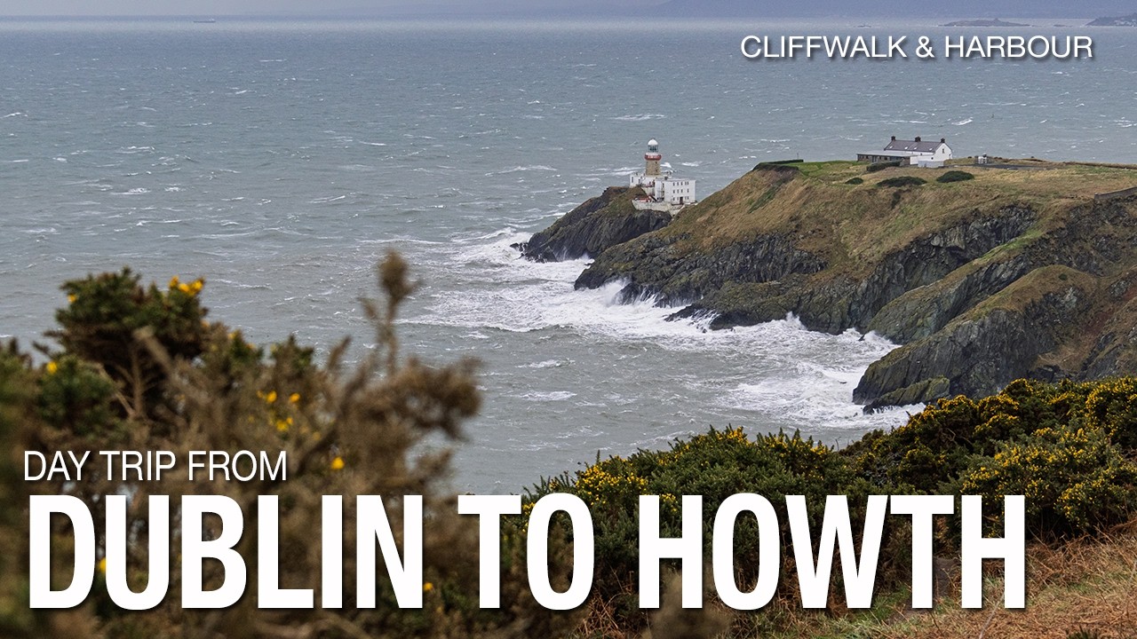 Day Trip from Dublin to Howth 🌊 | Cliff Walk & Harbour | Ireland Travel 4K