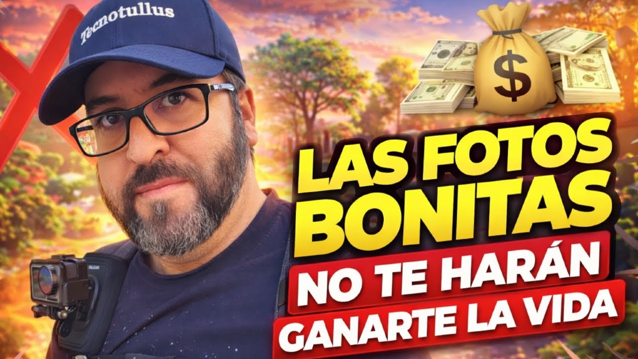 Hacer fotos bonitas NO te hará vivir de la fotografía | La verdad que nadie te cuenta